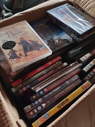 DVDs for sale 200 approximately works out around 25 cent each