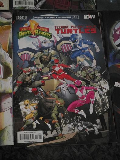 Power Rangers Teenage Mutant Ninja Turtles Comics