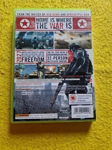 Home front Homefront xbox 360 games Original