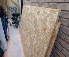 Four 8x4 plywood sheets