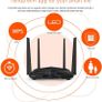 AC1200 Dual Band Gigabit Wireless Cable Router, a USB 2.0 Port, MU-MIMO, 4 Gigabit LAN Ports, 867Mbps/5 GHz+ 300Mbps /2.4GHz, Support VPN Server, WiFi Schedule, Power-saving Image 2