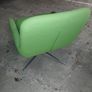Excellent condition green swivel chair Image 2