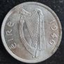 Ireland 1940 Silver Halfcrown, Uncirculated Condition, Full Lustre. Image 4