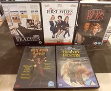 Bette Midler DVD collection bundle lot Beaches, Gypsy, Hocus Pocus, Etc