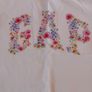 Gap Floral Tshirt Age 3 yrs Image 2