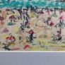 Mothers Day Offer Original Art Seascape Figurative Beachscape Image 3
