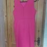 V by Very cerise origami dress (free post) Image 8
