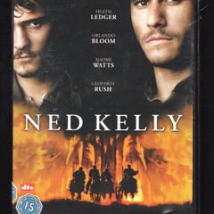 Ned Kelly DVD Movie staring Heath Ledger, Orlando Bloom and Naomi Watts