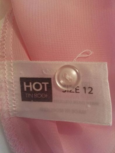 Pink And White Top