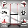 Power Tower Pull Up Bar Station&Assistance Machine,Multi-Function Adjustable Height Foldable Dip Station for Home Gym Workout, Heavy Duty Strength Training Fitness Equipment 360/400/600LBS Image 6
