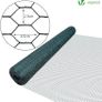 Chicken Wire Mesh Roll, PVC Coated Hexagonal Wire Mesh Fencing, Wire Poultry Netting, 1m x 25m, Hole Size: 25mm, Green Image 2