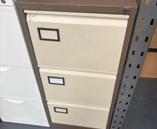 3 drawer filing cabinet no key