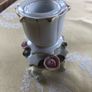 vintage porcelain posy ring vase & candle holders Image 4