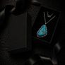 Vintage 925 Sterling Silver & Turquoise Necklace Image 2