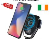 10W Car Phone Holder Qi Wireless Charger for Samsung S7 S8 S6 iPhone X 8 8Plus