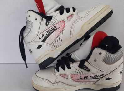 vintage LA Gear collectable 1991 youth Regulator trainers