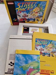 Street Racer Snes Super Nintendo Arcade Retro Games Original
