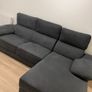 Double bed, mattress with gaslift storage and sofa Image 3