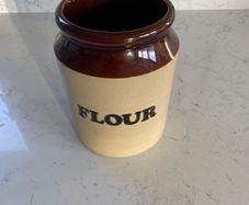 Vintage Flour Jar