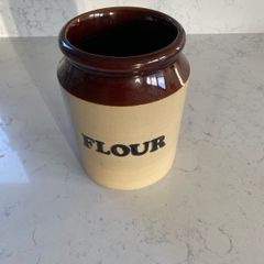 Vintage Flour Jar