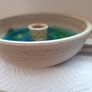 Dun-Chaoin  Pottery Candle Holder  ( Glazed ) Image 3