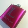 Personalized Hip Flask - Engraved, Wedding Birthdays, Party Gift, Custom Color Image 8