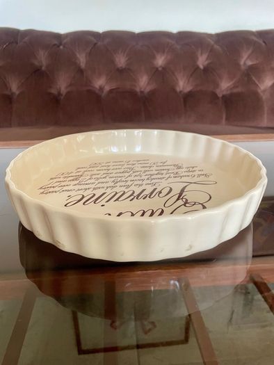 Vintage T.G. GREEN CHURCH GRESLEY England Quiche Lorraine Pie Oven Dish