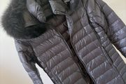 Duvetica coat black