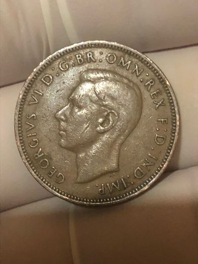 George VI half penny  x 36 Pictures