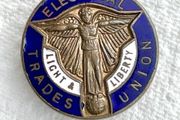 Vintage Electrical Trades Union Lapel Pin