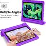 For Apple iPad Air 5 2022 5th Gen Kids Case Shockproof Cover With Stand Purple Image 2