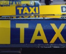 Taxi plate wheelchair