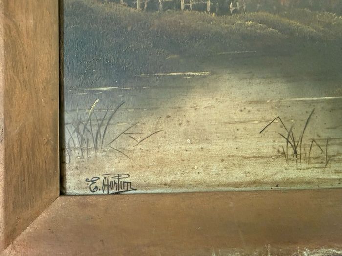 Etty Horton Painting, 1845-1905