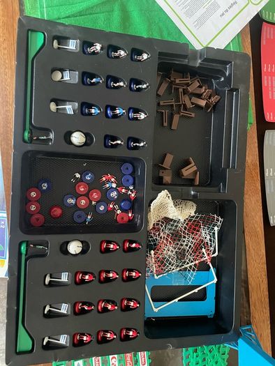 Subbuteo Euro 96 Special Edition boxed set Complete Blue Scoreboard