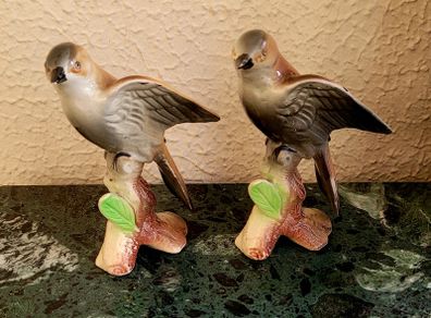 Vintage pair of birds