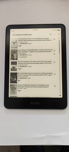 Kindle Paperwhite 12th Generation Jade  Signature Edition Ad free