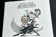 Vintage Book The Odd Couple Political Cartoons by Martyn Turner