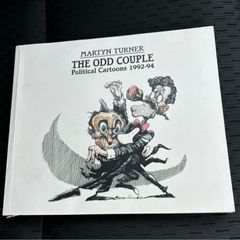 Vintage Book The Odd Couple Political Cartoons by Martyn Turner
