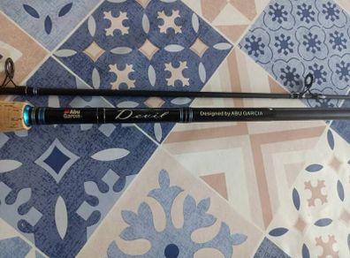 Abu Garcia Devil fishing rod.