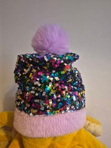 Kids Winter Hat with pompom