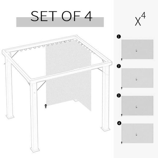Replacement Gazebo Curtains