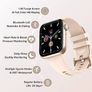 SALE Smart Watch with Call Function, 1.85" Full Touch Bluetooth Call Smartwatch for Men Women, Fitness Tracker with Heart Rate Monitor, Sleep Monitor, IP67 Image 5