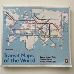 Transit Maps of the World: Every Urban Train Map on Earth by Ovenden, Mark Book