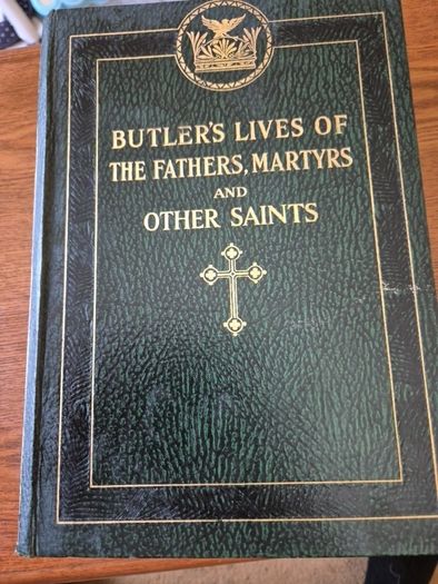 Unique Find. Butler's Lives of the Saints- complete 4 volume set 1928