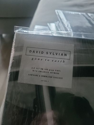 David Sylvian Gone to Earth 2019 europe gatefold 2 black vinyl