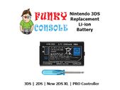 Nintendo 2DS 3DS New 2DS XL Switch Pro Controller Replacement Li-ion Battery