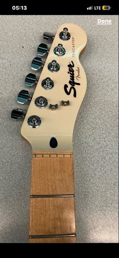 Fender telecaster squier maple Neck fretboard with tuners machine heads electric guitar parts accessories
