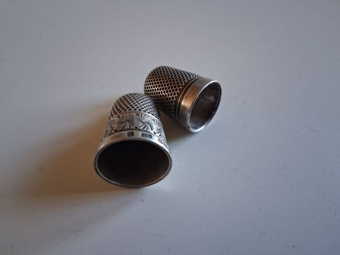 Charles Horner Chester Silver Thimble plus another