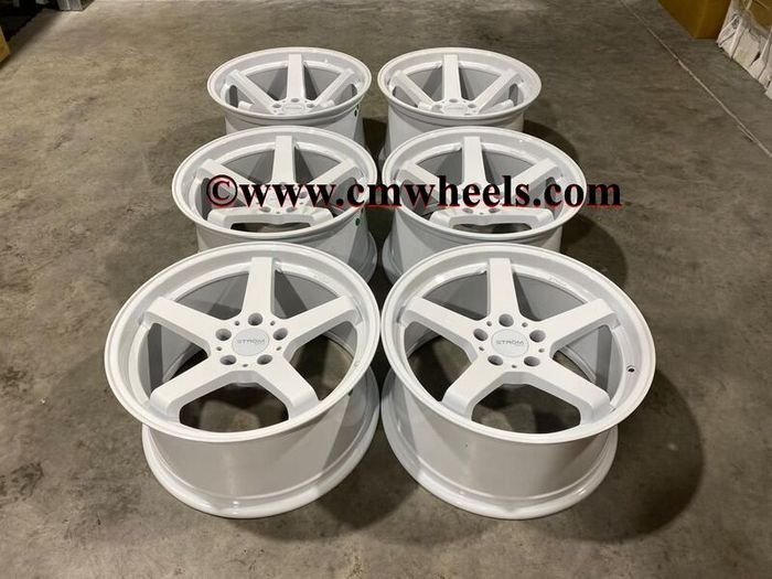 18" Inch Strom DS35 Drift Wheels 5x114.3 Nissan silvia skyline RX7 MX5 R32 R33 lexus IS200