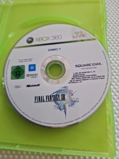 Final Fantasy XIII Xbox360 Games Original